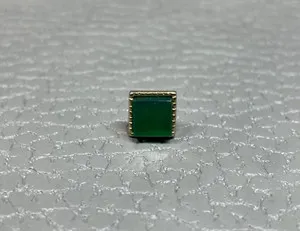 Authentic The Verdant Resonance Yellow Gold Tie Tack