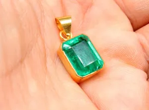 Authentic Emerald Guardian: Protecting Your Path with Vibrant Birthstone Energy