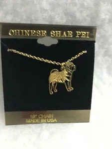 Authentic The Guardian of the Fold: Golden Shar Pei Talisman