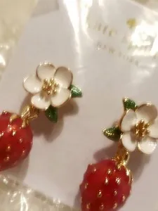 Authentic The Orchard Muse: Golden Strawberry Talismans of Abundance