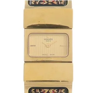 Authentic The Golden Caduceus Timepiece of Hermes