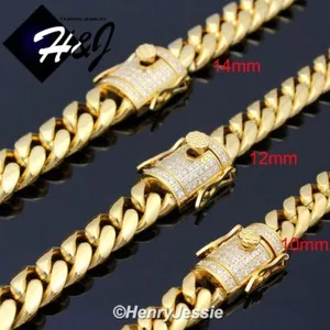 Authentic Solar Sovereign ICY CZ Miami Cuban Necklace - Radiant Wealth & Power Amulet