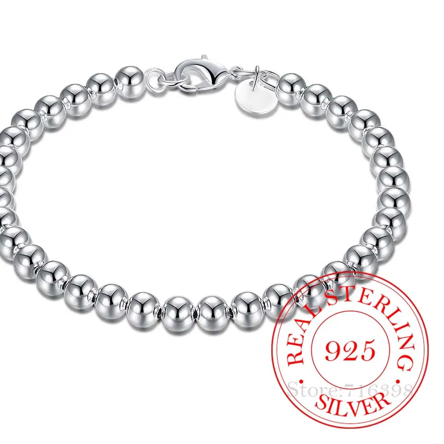 Authentic The Luminescent Sphere Chain: Sterling Silver Bead Talisman of Flow and Purity