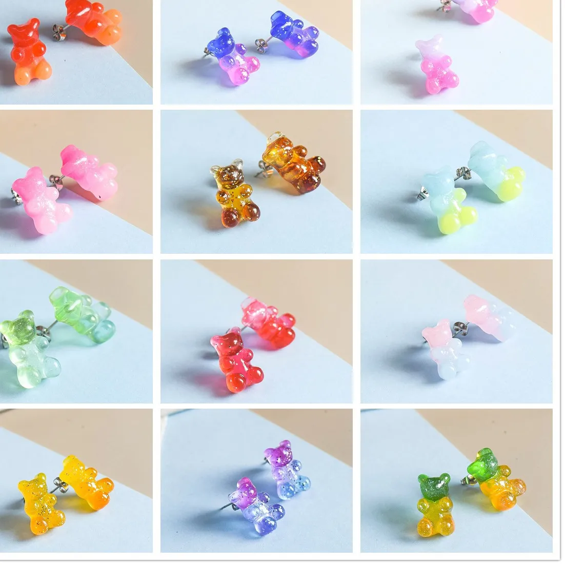 Authentic Luminous Specter Bear Talismans of Playful Radiance