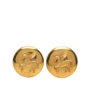 Authentic Celestial Pegasus: Gold‑Plated Euphoria Earrings