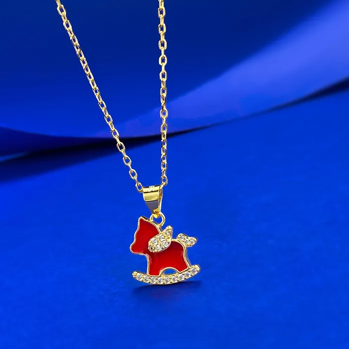 Authentic The Crimson Pegasus: A Talisman of Celestial Flight