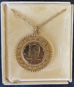 Authentic The Kennedy Legacy: A Golden Talisman of Vision and Sovereignty