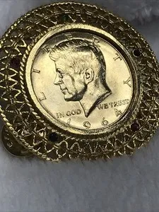 Authentic The 1964 Golden Chronicle Brooch