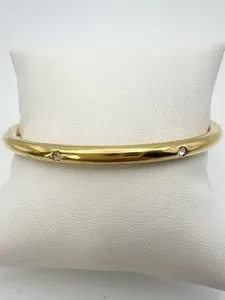 Authentic The Gilded Legacy: Radiant Crystal Bangle