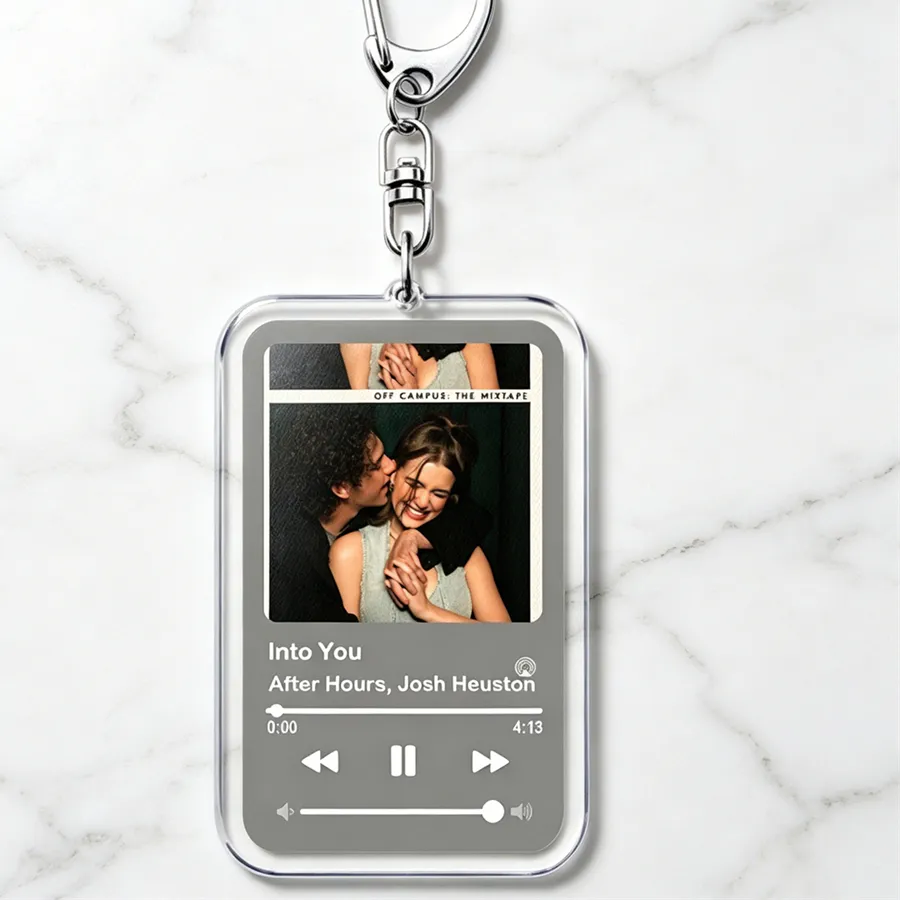 Authentic Off Campus Tv The Mixtape Music Keychains Into You U Ur Hand Songs Keyings Jewelry Elle Kennedy Garrett Graham Fans