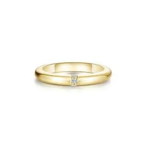 Authentic BRAND Lafonn 14k Yellow Gold Plated The Last Piece Diamonds Ring R0553CLG