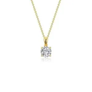Authentic The Celestial Solitaire: Radiant Gold-Plated Luminary