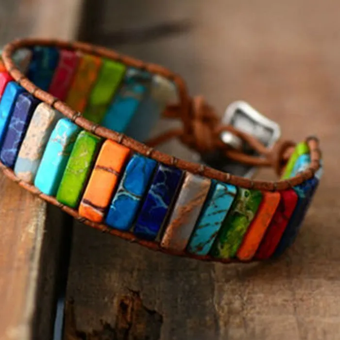 Authentic The Seven Gates Chakra Alignment Bangle