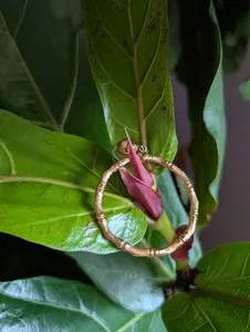 Authentic The Golden Bamboo Circle of Resilience Talisman