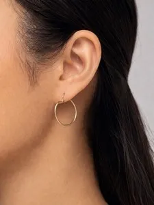 Authentic Aurum Celestial Hoops: The Eternal Circle of Radiance