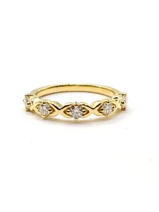 Authentic Moissanite's Celestial Harmony Engagement Band