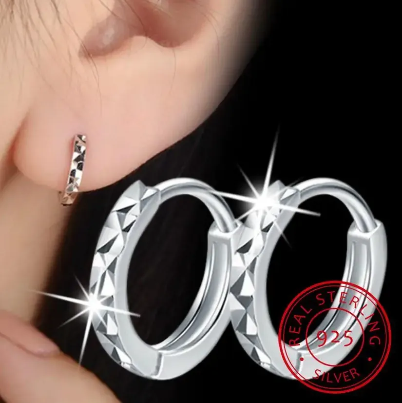 Authentic Arrows of Truth: 925 Sterling Silver Celestial Hoops
