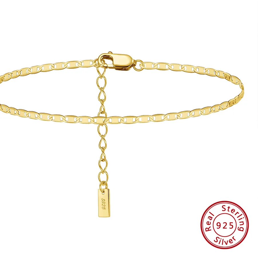 Authentic The Mariner Silver Tide Anklet
