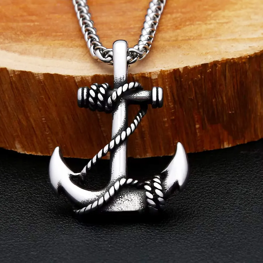 Authentic Tidecaller Anchor Pendant Sailor's Talisman Of Steadfast Voyage