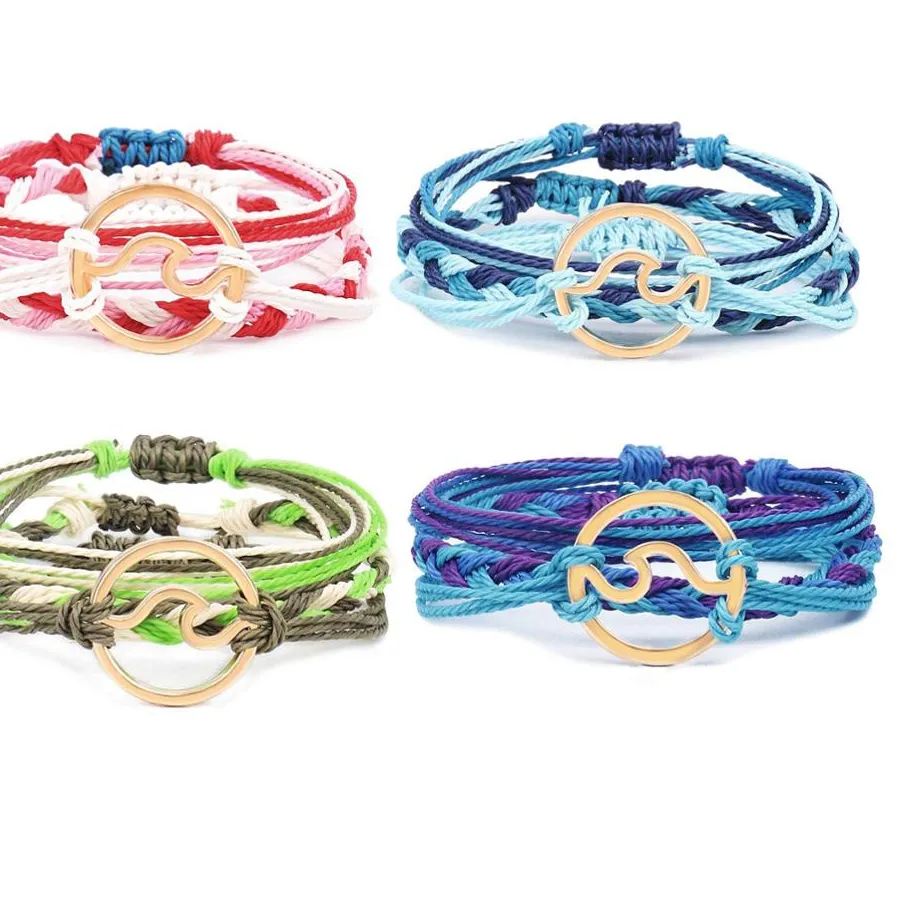 Authentic Celestial Sailor Knot Bracelet: Kaleidoscopic Waves of Daisy & Sunflower Blessings