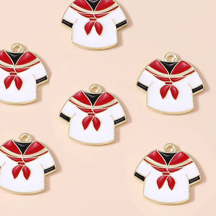 Authentic Vessels of Nostalgia: Enamel Sailor Uniform Talismans