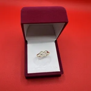 Authentic Eternal Allure: Infinite Sparkle Ring for the Soul