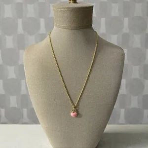 Authentic Crimson Tide Conch Heart Pendant: Gold‑Plated Amulet of Love & Protection