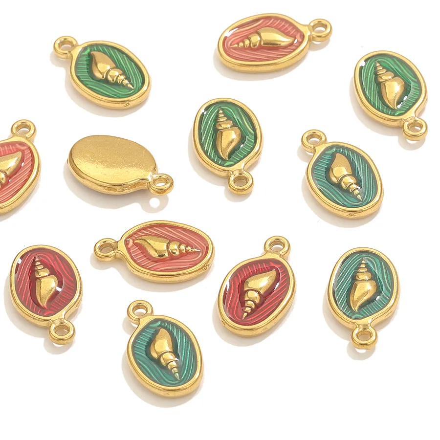 Authentic Whispers of the Deep: Enamelled Conch Talismans of the Eternal Sea