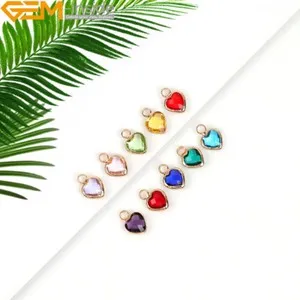 Authentic Radiant Hearts of Gilded Light: Ten Faceted Crystal Talismans