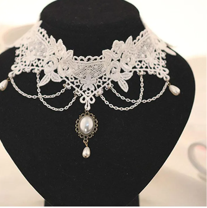 Authentic The Veiled Muse Lace Choker of Sacred Union and Eternal Grace
