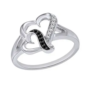 Authentic Vessel of Eternal Devotion: The Midnight Heart Promise Ring