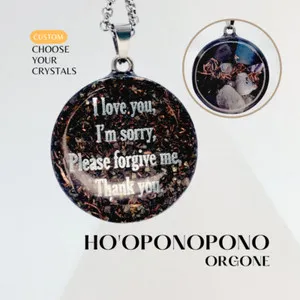 Authentic Ho'oponopono Sacred Alignment Orgone Pendant