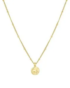 Authentic gorjana - Shorebreak Necklace 16 inch - 18k Gold Plated - Ocean-Inspire...