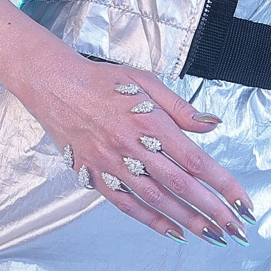 Authentic Verdant Veil The Golden Leaf Handlet Of Bridal Blessings