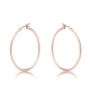 Authentic Celestial Halo Rose Gold Hoop Oracles