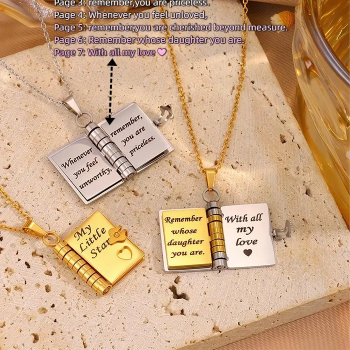Authentic The Celestial Ledger of Eternal Kinship Pendant