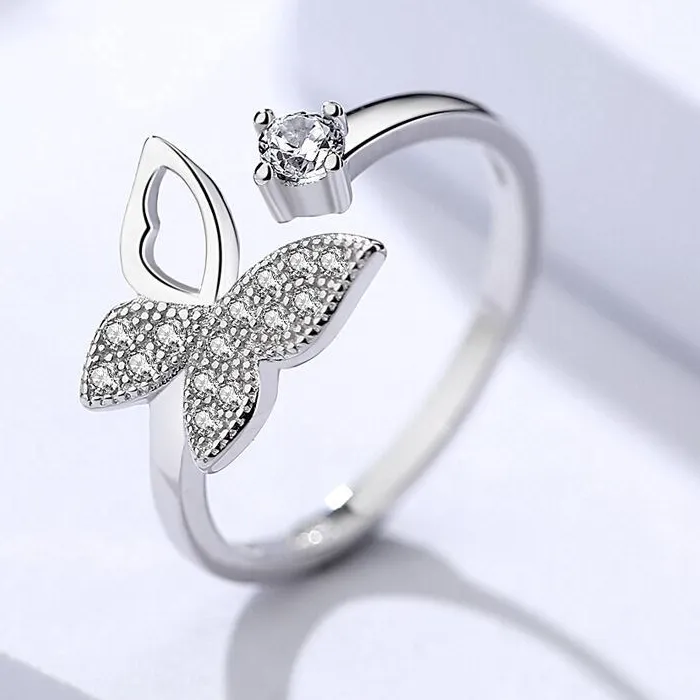 Authentic Whispers of Butterflies: A Sterling Silver Amulet of Gentle Transformation