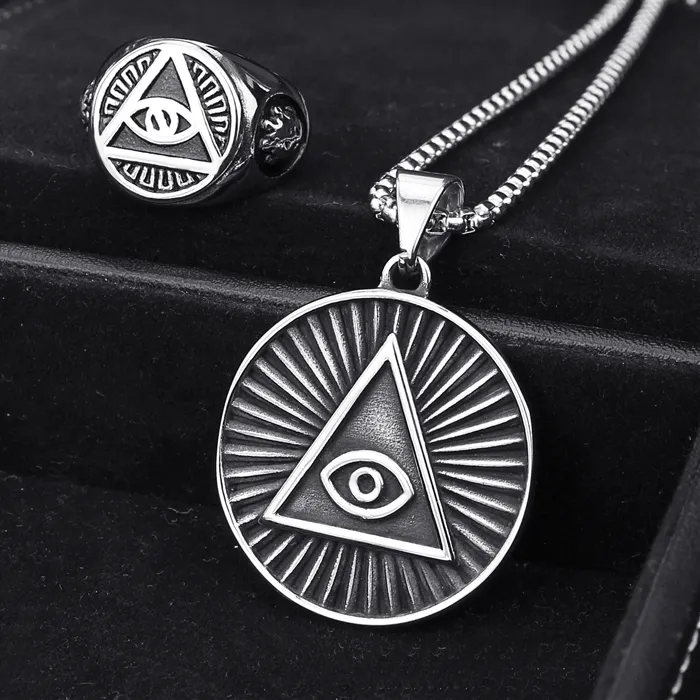 Authentic The Gaze of the Infinite: All-Seeing Eye Talismanic Set