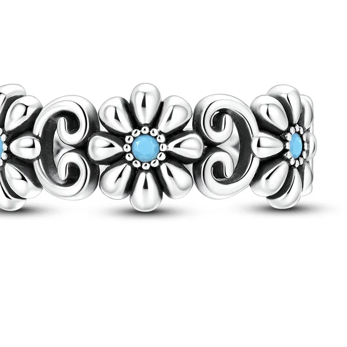 Authentic Original 925 Sterling Silver Rings Love Unlimited Colorful Zircon Rings For Women Girls Jewelry Birthday Anniversary Gifts