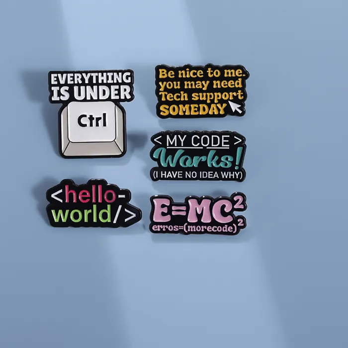 Authentic Whispers of Code: Enchanted Hello World Brooches for Protection and Good Fortune