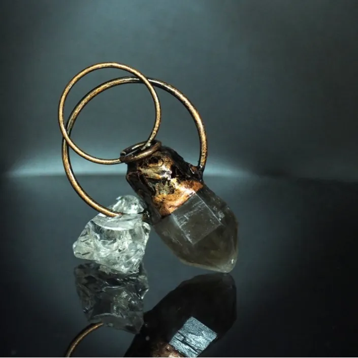 Authentic Decillion Shadows: The Smoky Morion Crystal Shards