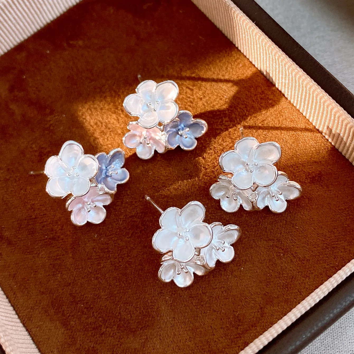 Authentic Blossom of the Eternal Sun Studs