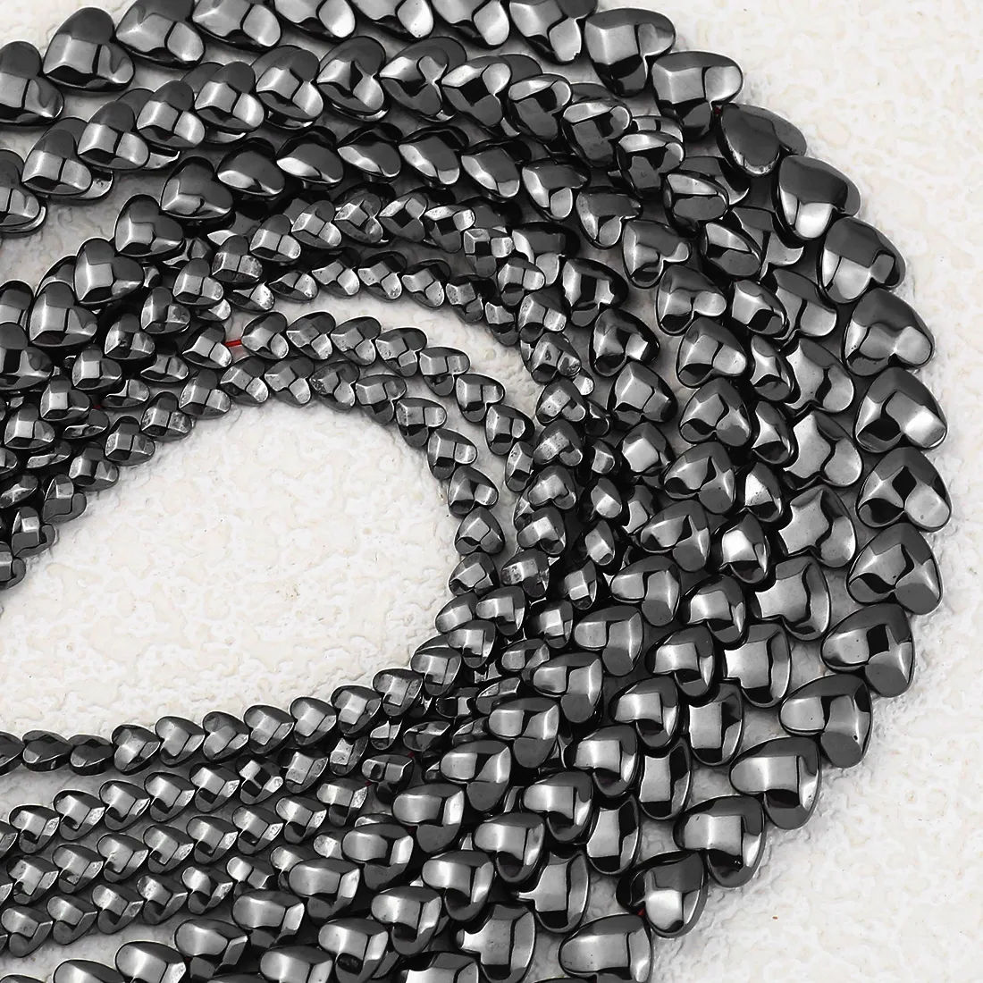 Authentic Sacred Hematite Hearts: Anchors of Grounding and Divine Protection