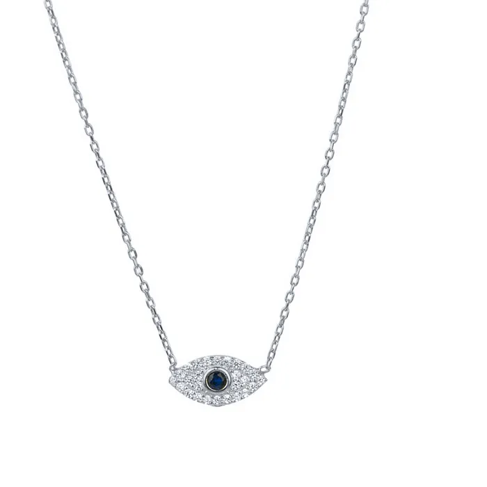 Authentic The Celestial Gaze Sterling Silver Evil Eye Talisman