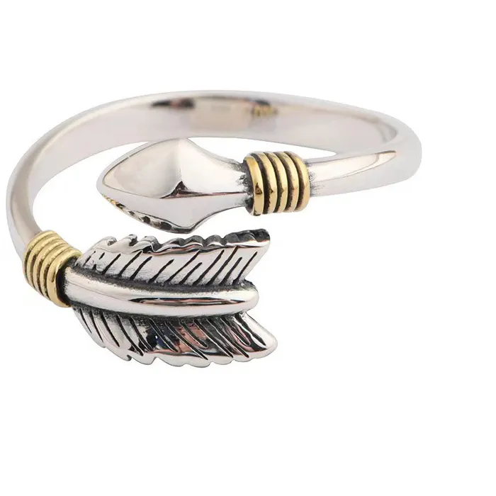 Authentic Cupid ArrowRing Eros Arrow Adjustabler Band Elegant Versatile Luxury Jewelry Daily Matching Accessories for