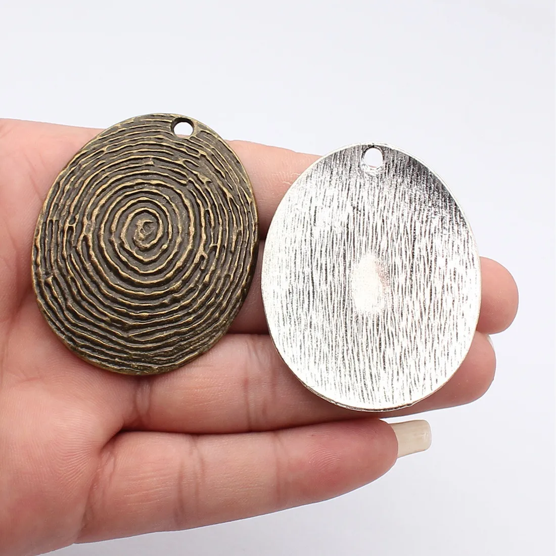 Authentic The Labyrinth of Identity Fingerprint Swirl Talisman