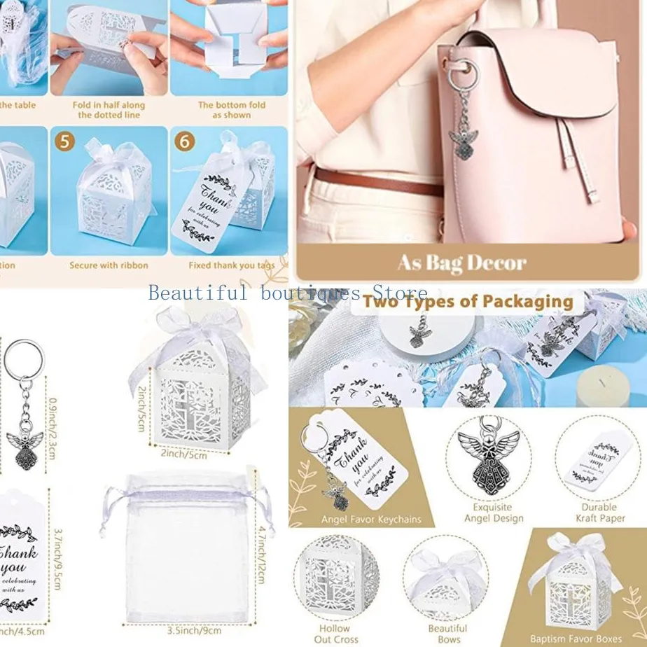 Authentic Celestial Angel Keychain – 30/24 Alloy Charms