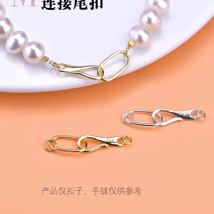Authentic The Enigma Clasp of Sterling Silver