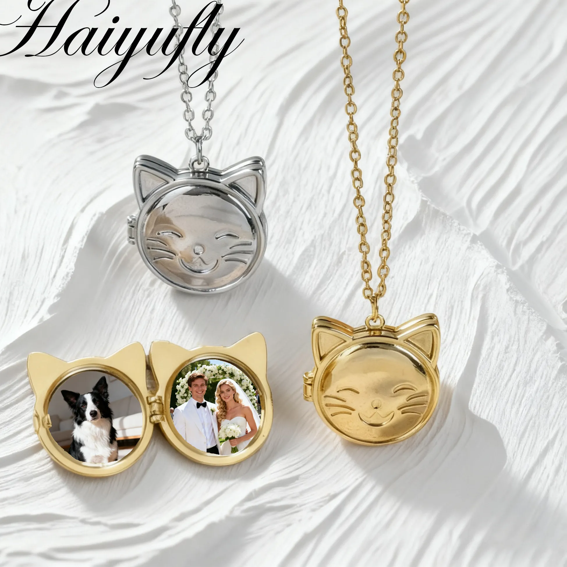 Authentic Whisper of the Heart: Enchanted Cat Companion Pendant