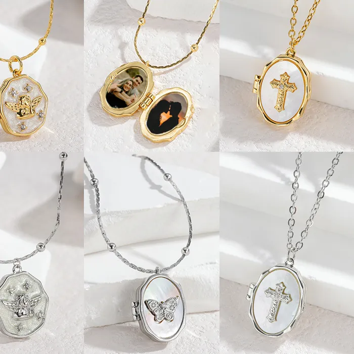 Authentic Celestial Keepsake: Enchanted Butterfly Locket of Angelic Memory